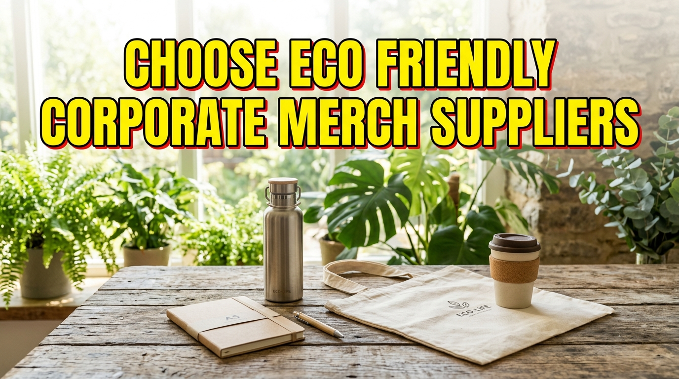 How to Choose Eco Friendly Corporate Merch Suppliers (Without Falling for Greenwashing)