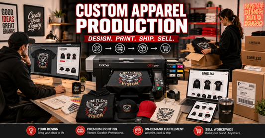 Custom apparel production
