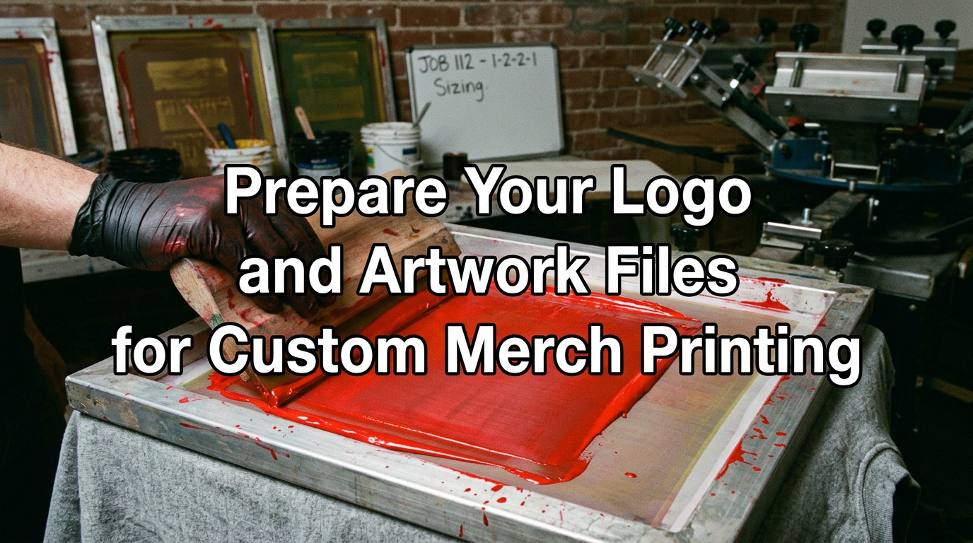 How Do I Prepare My Logo and Artwork Files for Custom Merch Printing?