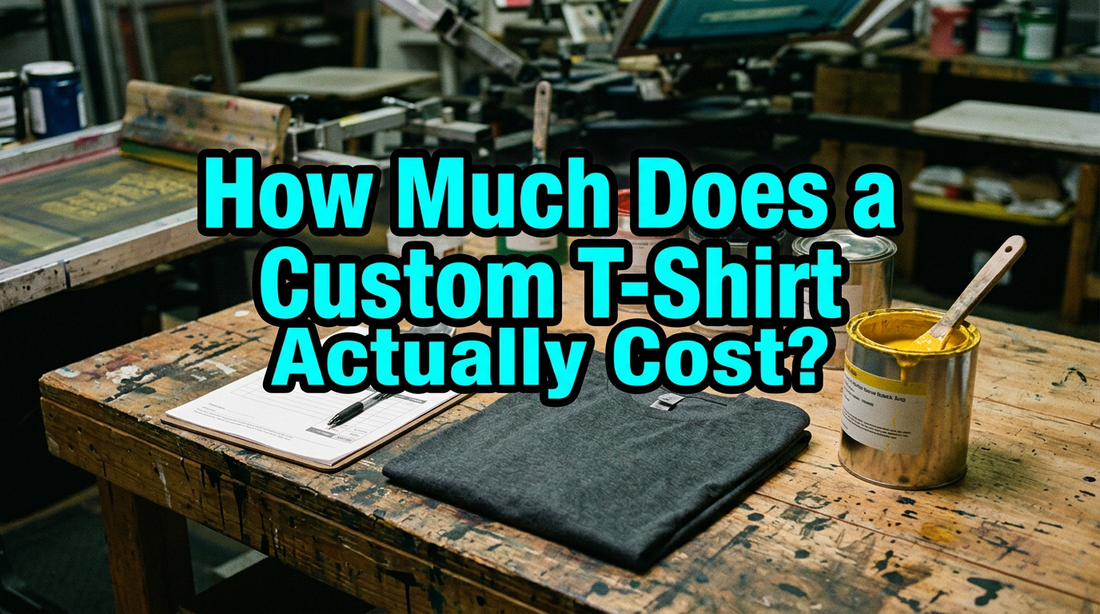How much does a custom t-shirt actually cost to make