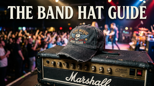 custom band hats