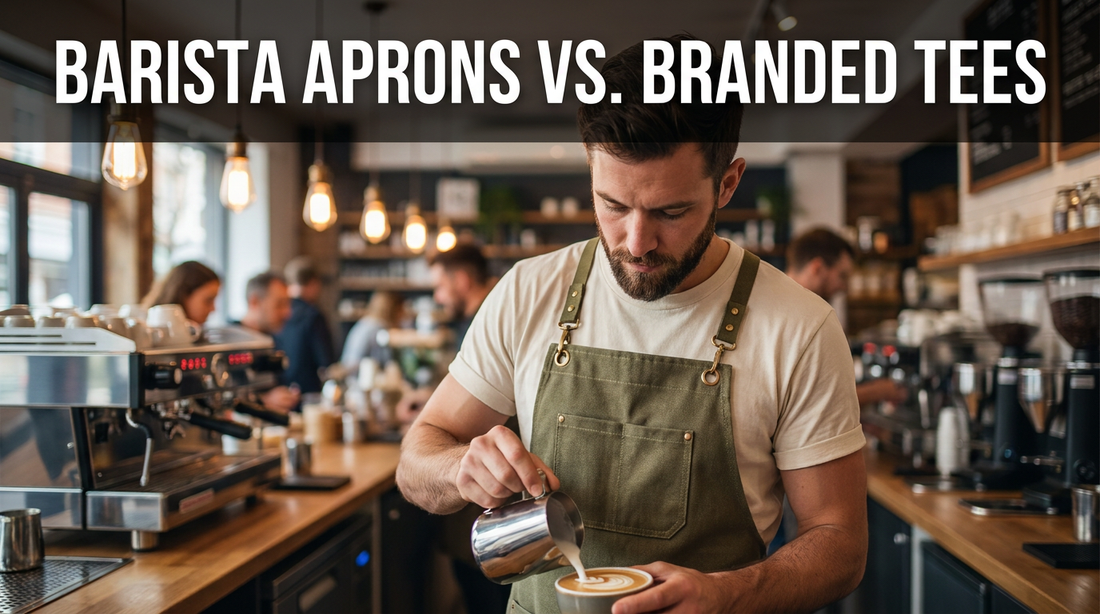 Barista Aprons vs. Branded Tees: What Should Your Cafe Staff Wear?