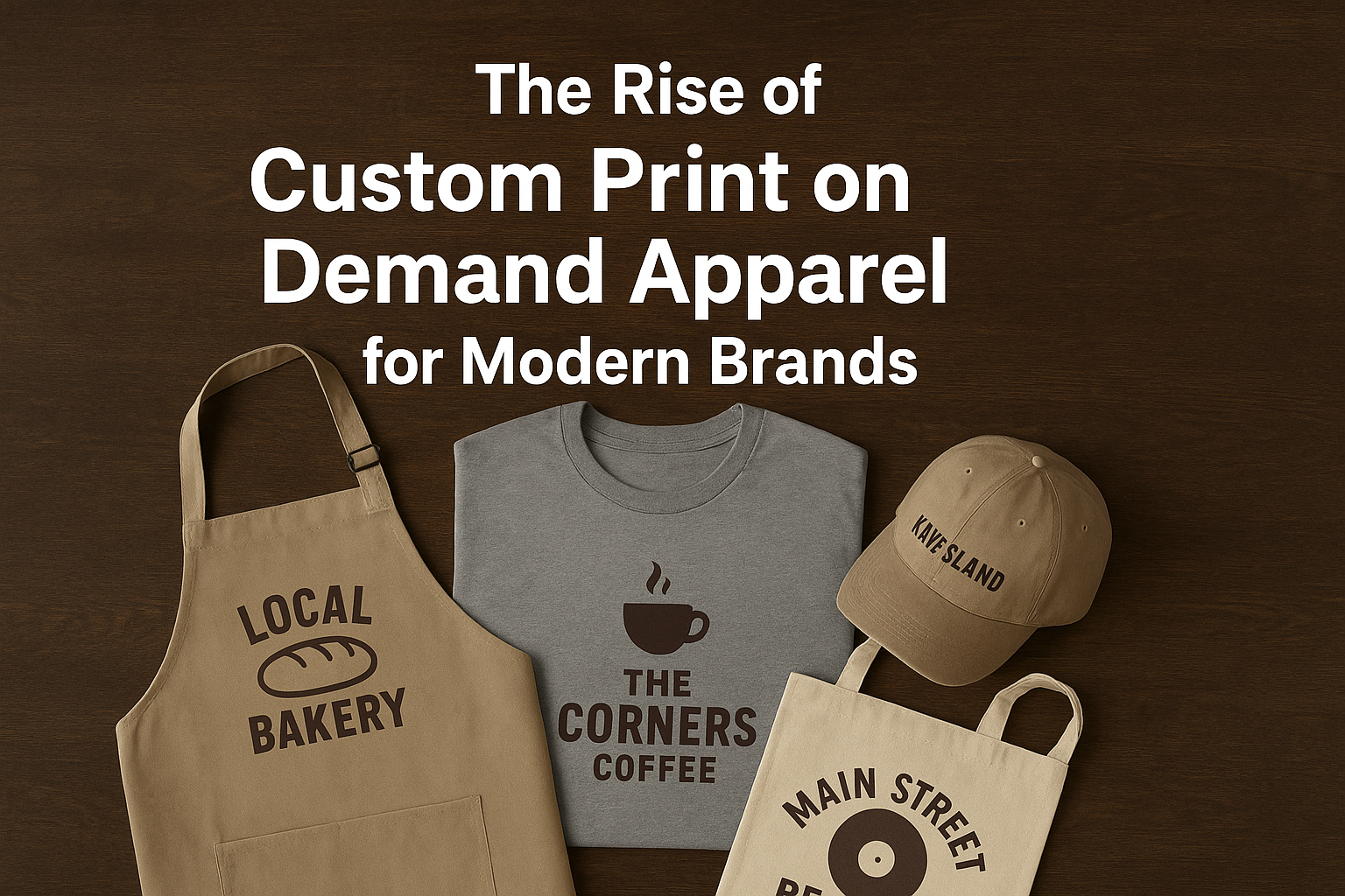 The Rise of Custom Print on Demand Apparel for Modern Brands