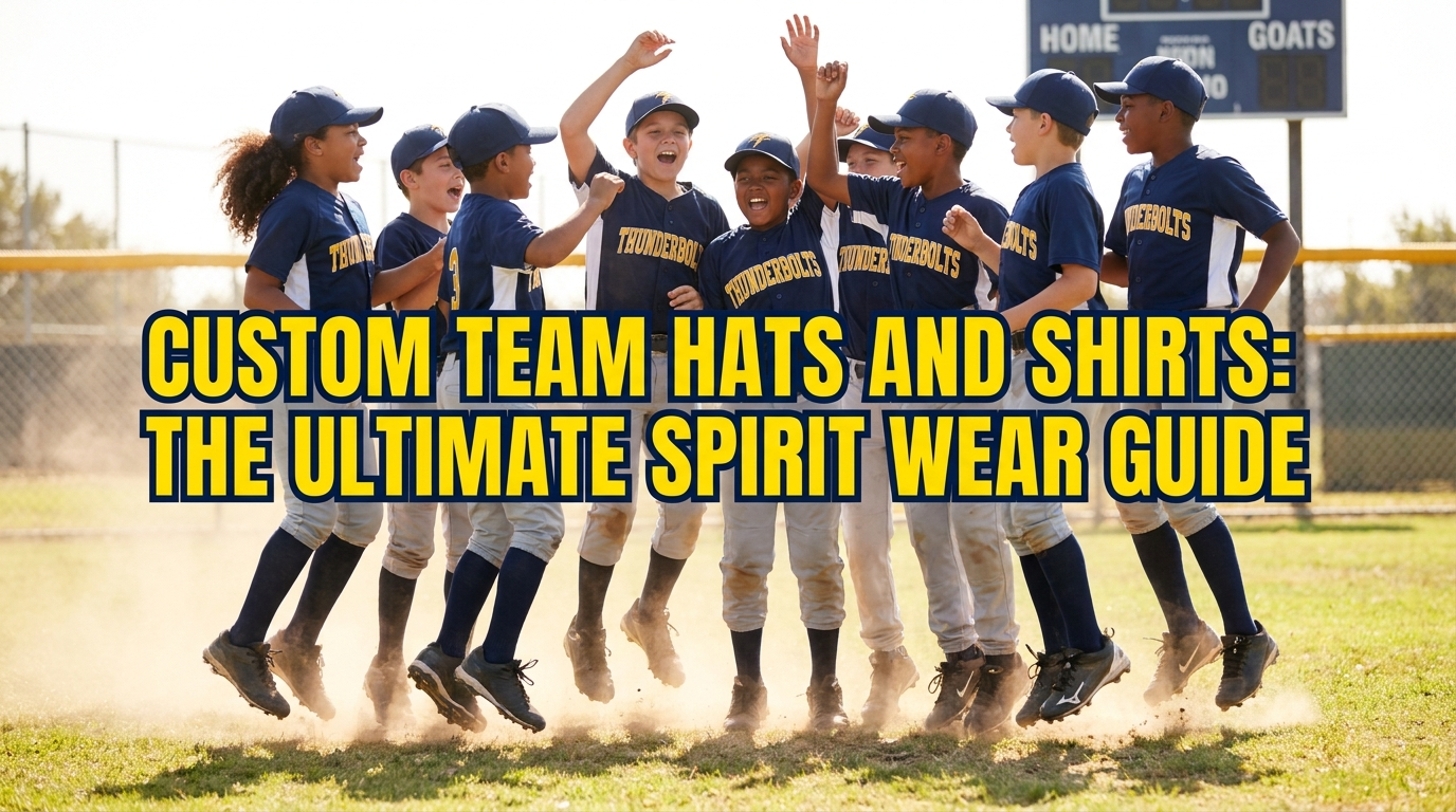 Custom Sports T Shirts & Team Hats | 2026 Apparel Guide