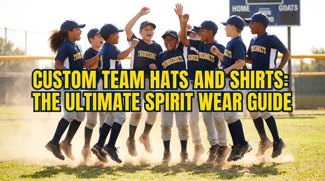 Custom Sports T Shirts & Team Hats | 2026 Apparel Guide