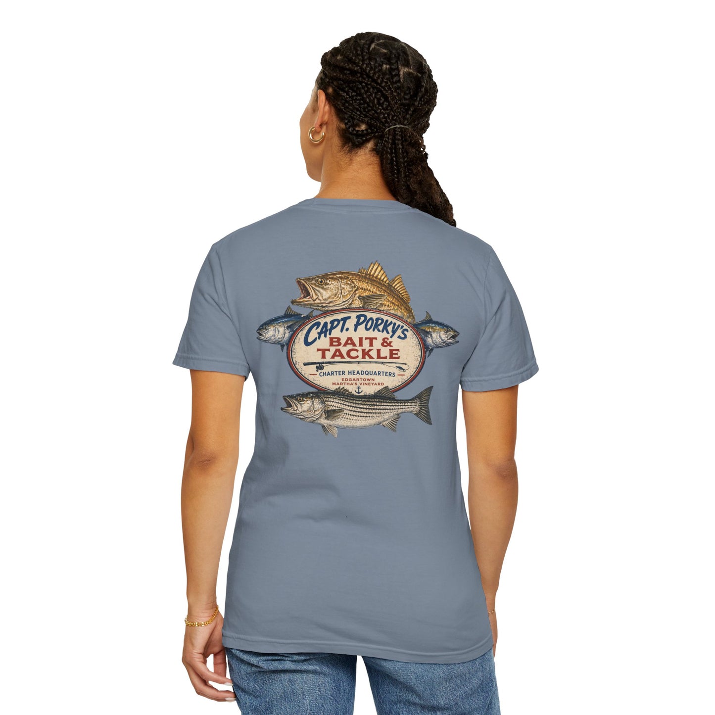 Capt. Porky’s Bait & Tackle Fishing T-Shirt