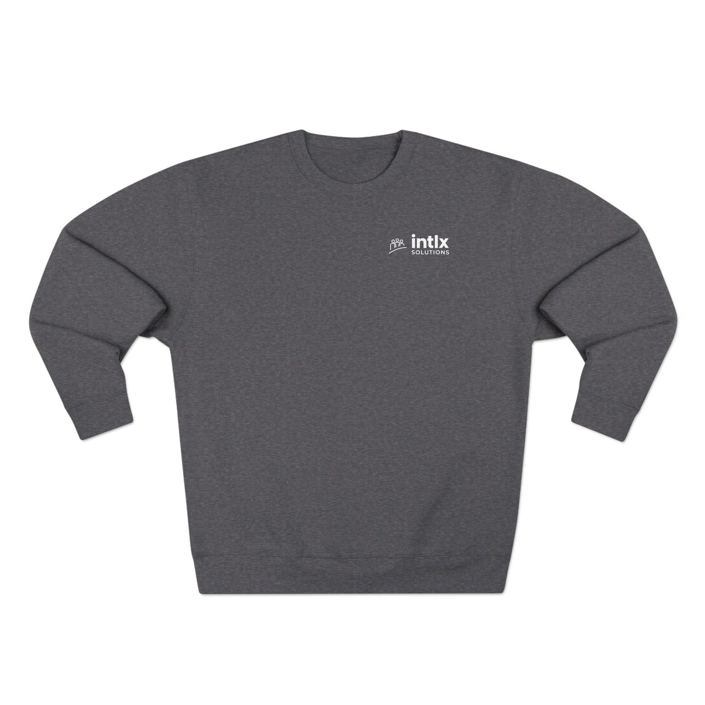 intlx Solutions Crewneck White Logo