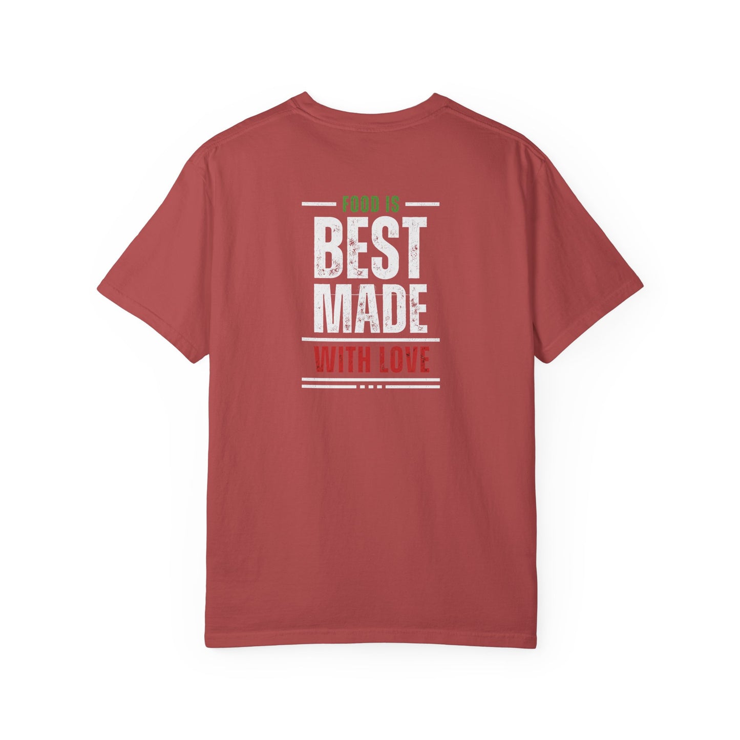 Paisani "Food is Best Made With Love" T-Shirt