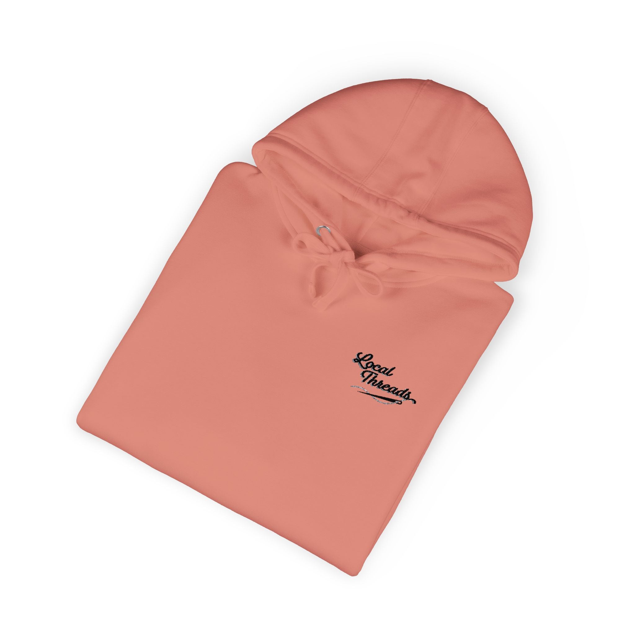 Local Threads Embroidered Cotton String Hoodie