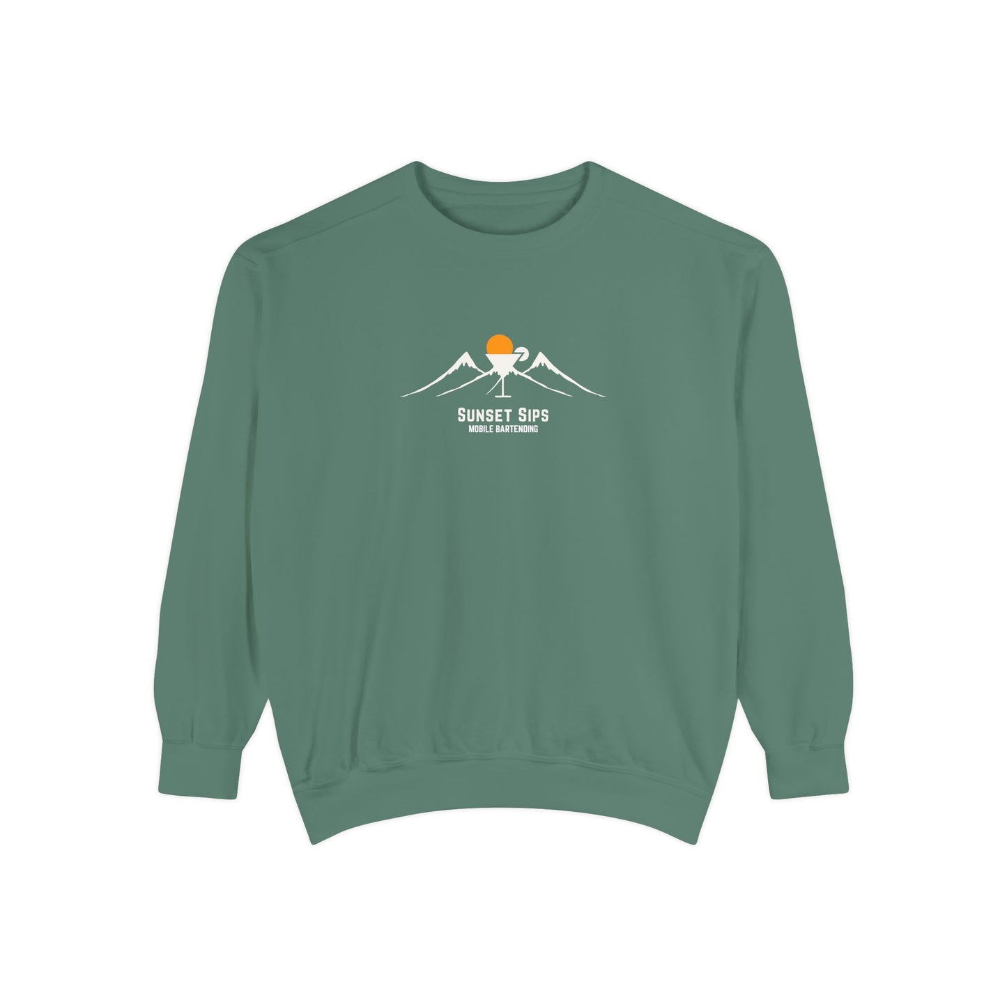 Sunset Sips Mobile Bartending Crewneck