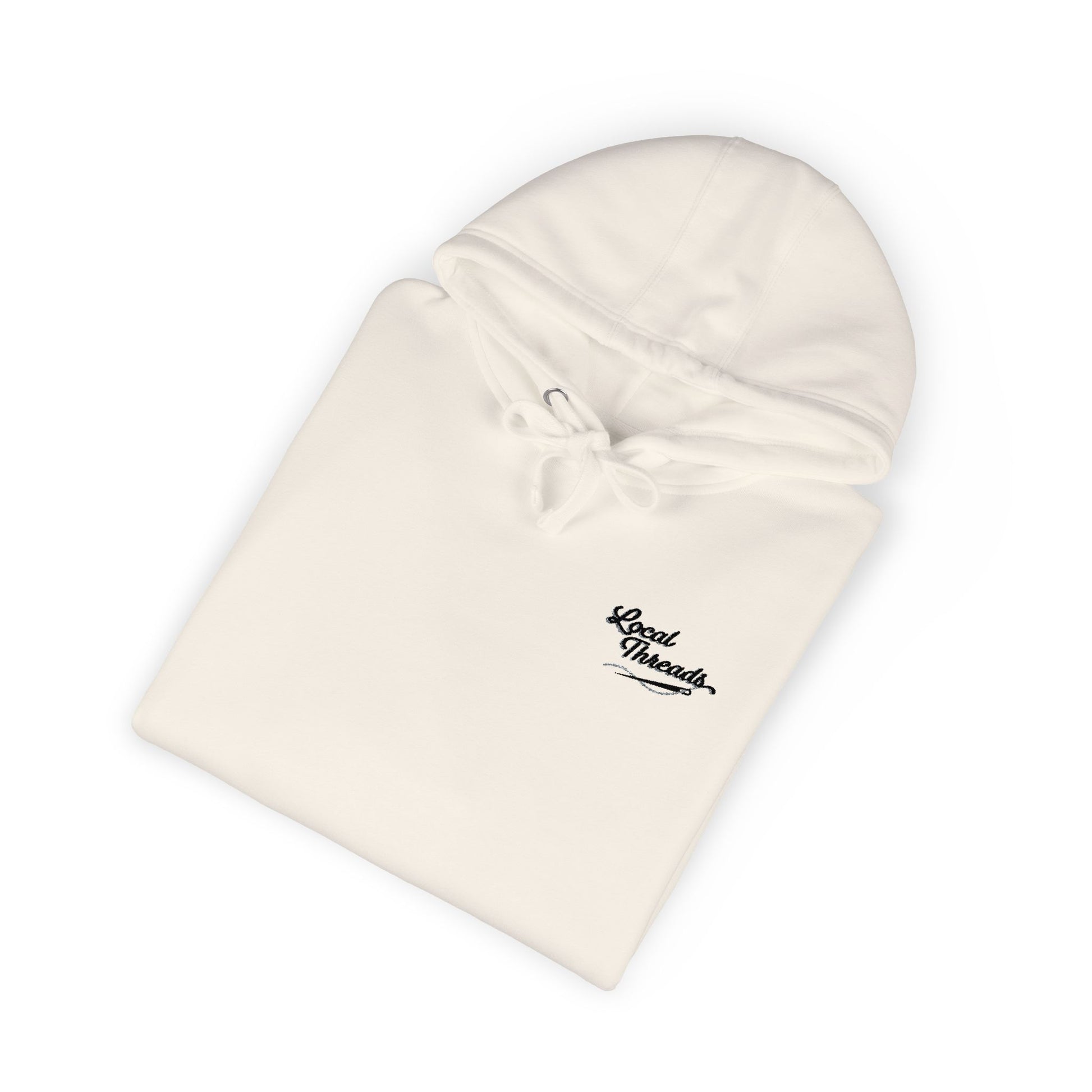 Local Threads Embroidered Cotton String Hoodie