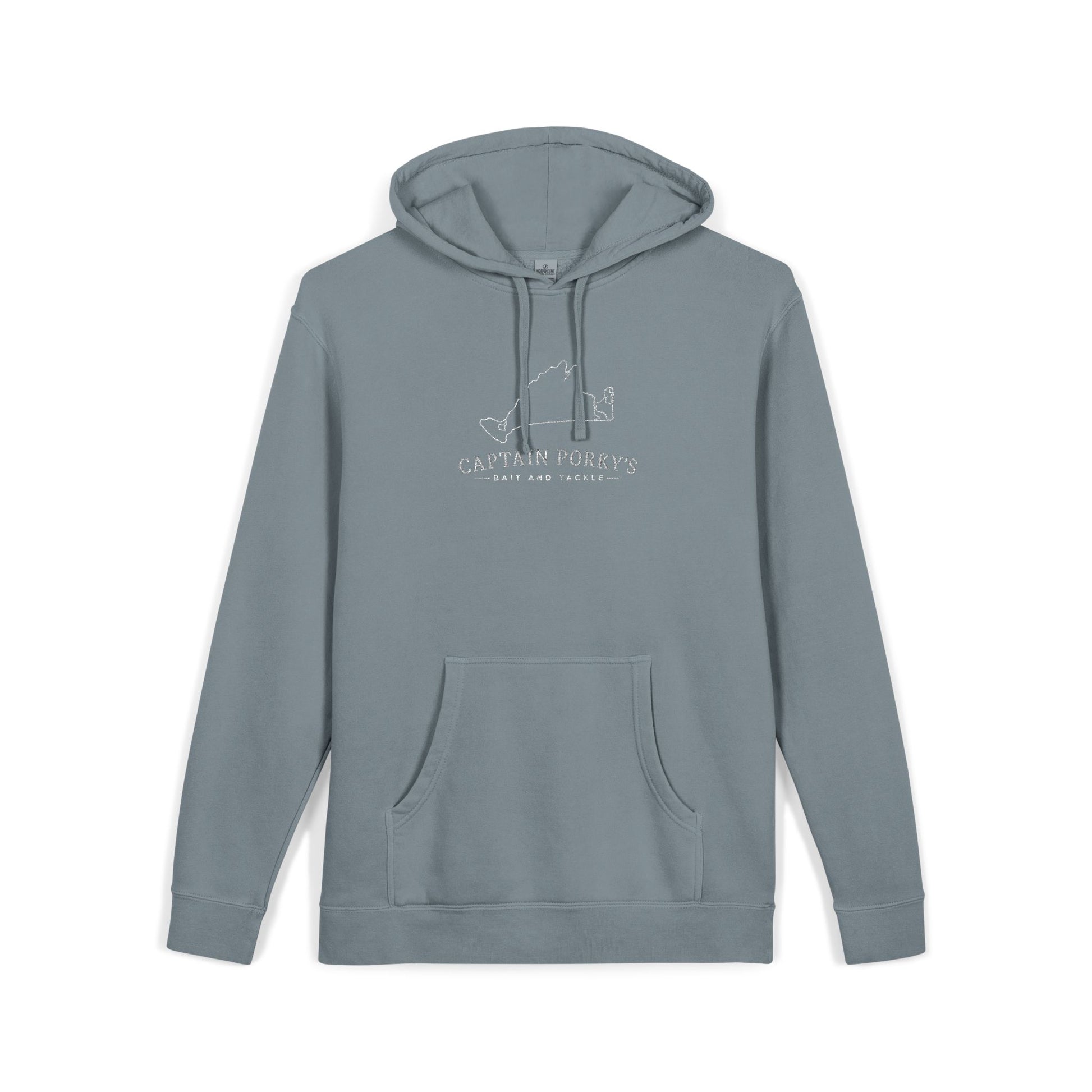 Capt. Pork's Bait & Tackle Embroidered Island Hoodie