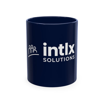 intlx Solutions Ceramic Mug White Logo