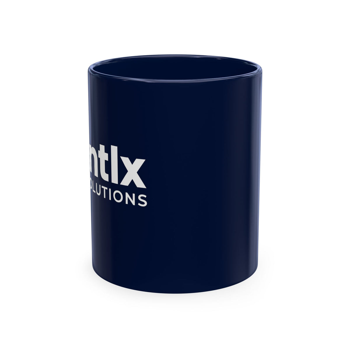 intlx Ceramic Mug White Logo