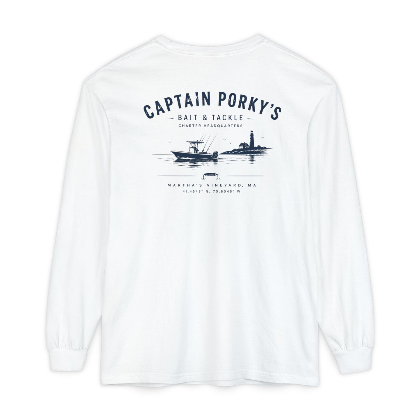 Capt. Porky’s Bait & Tackle West Chop Long Sleeve Tee