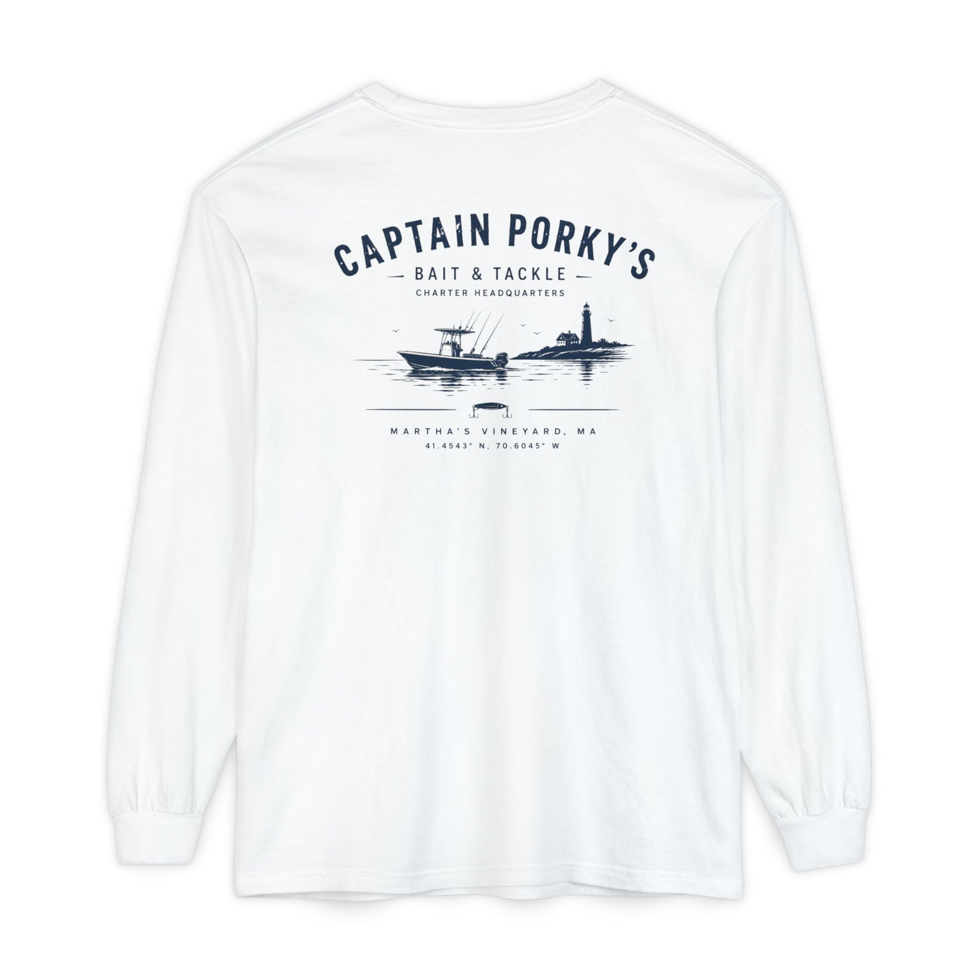 Capt. Porky’s Bait & Tackle West Chop Long Sleeve Tee