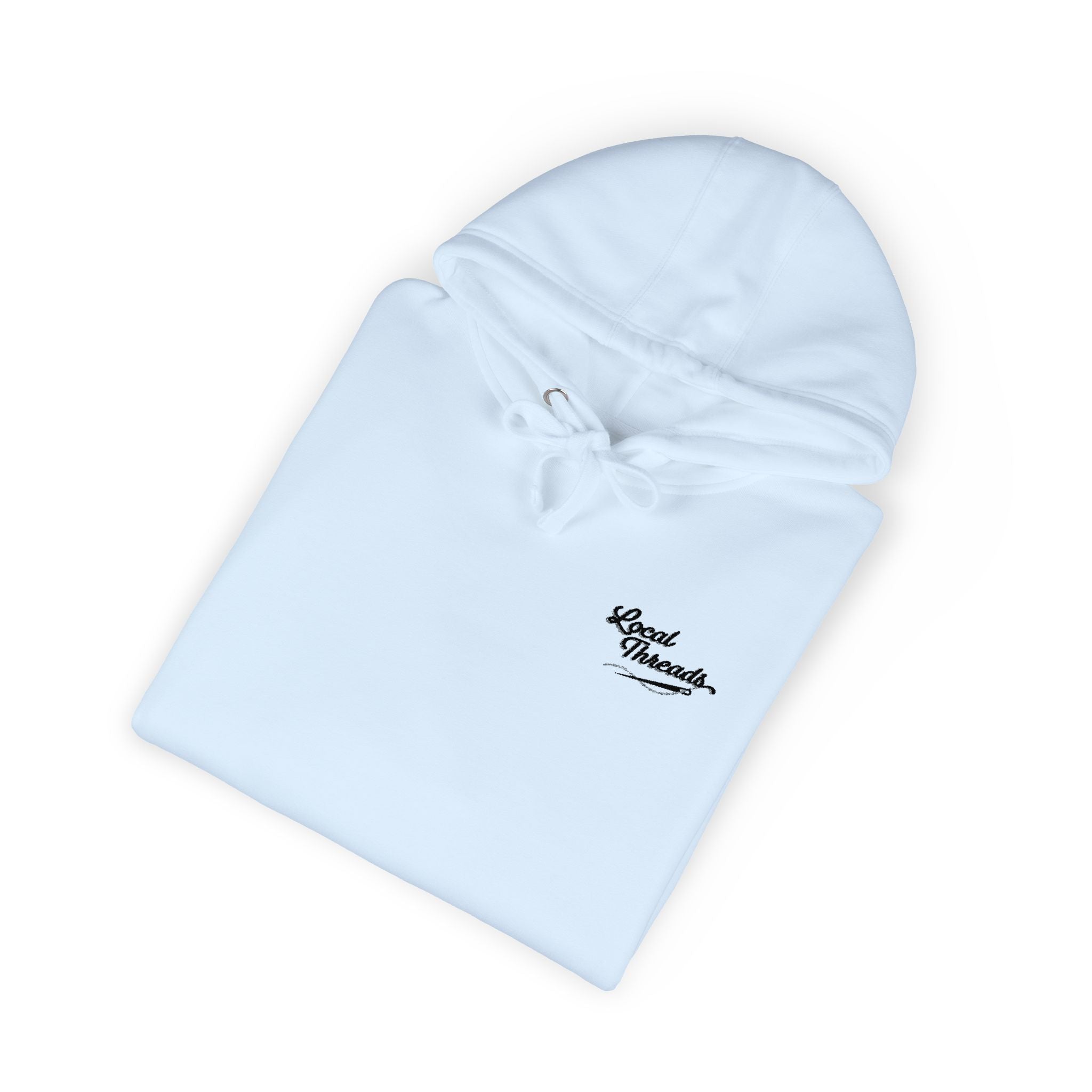 Local Threads Embroidered Cotton String Hoodie