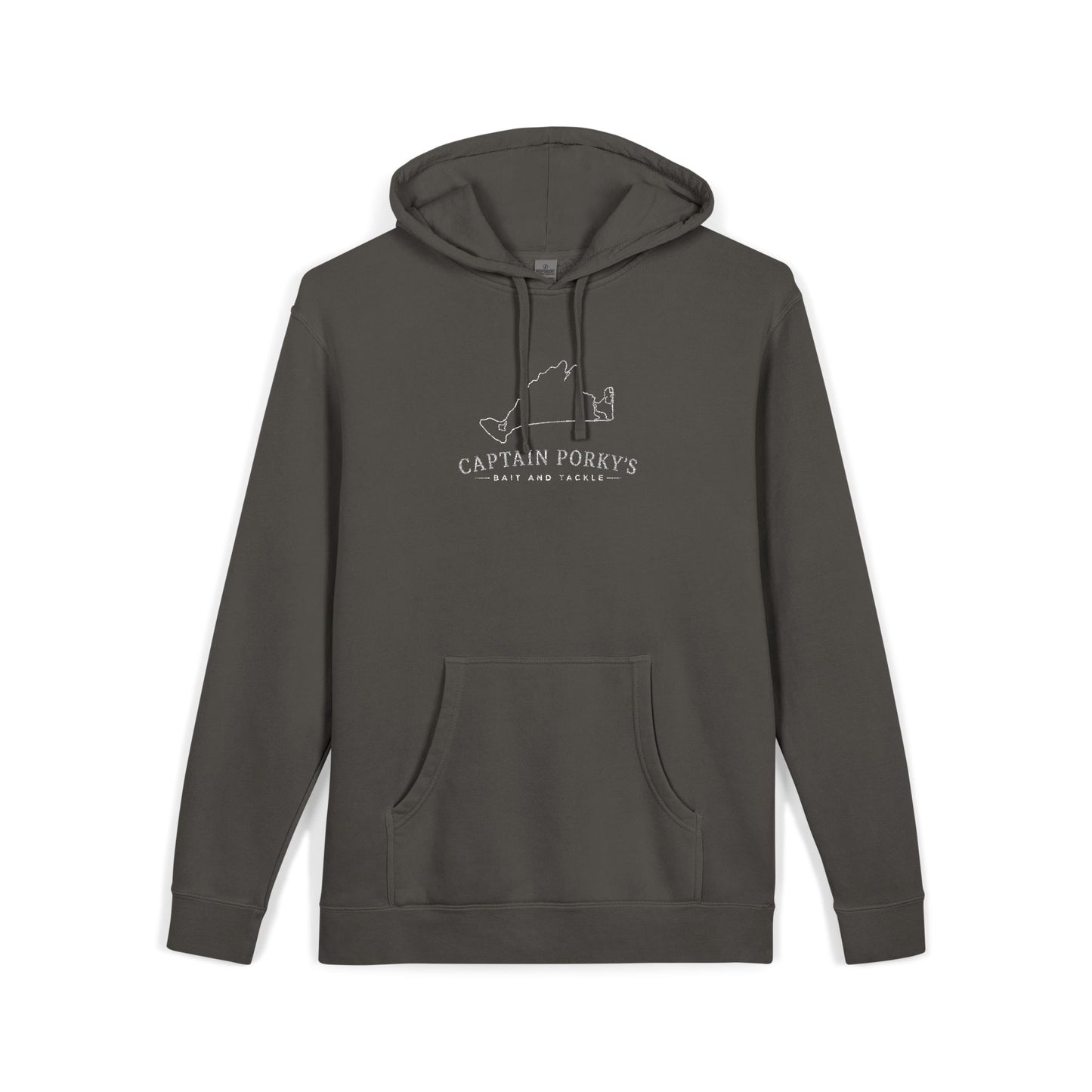 Capt. Pork's Bait & Tackle Embroidered Island Hoodie