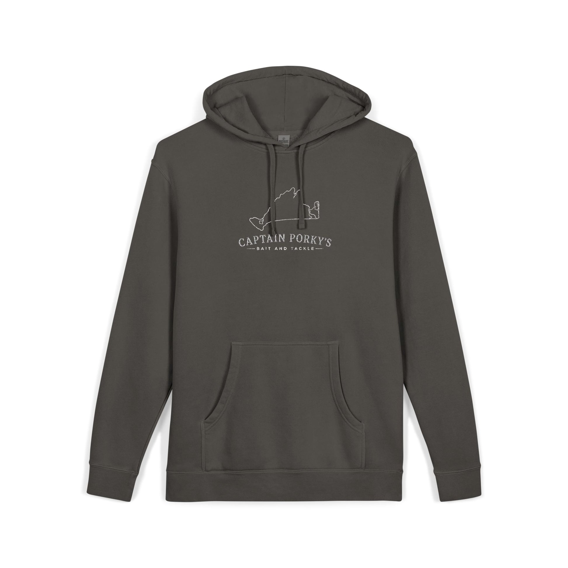 Capt. Pork's Bait & Tackle Embroidered Island Hoodie