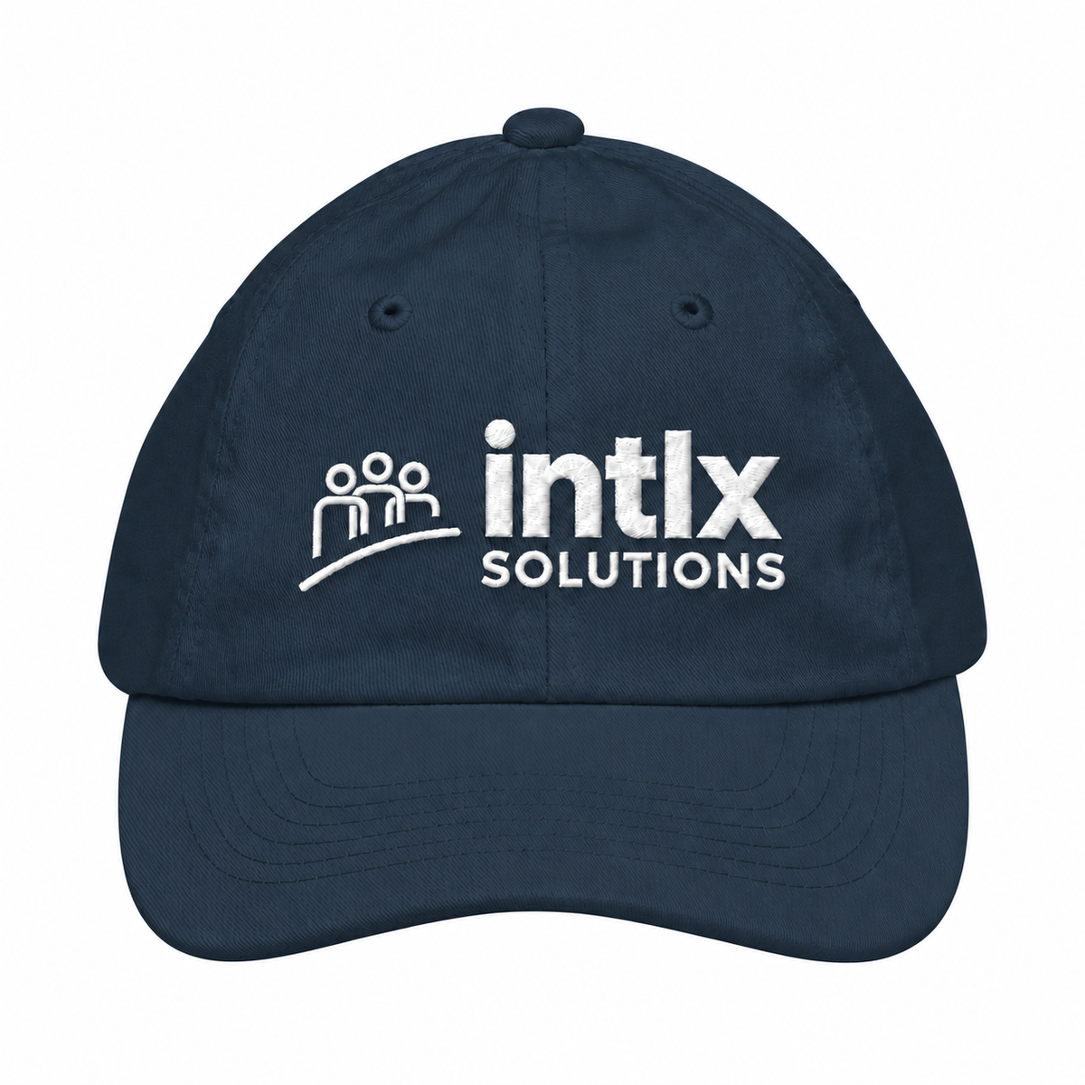 intlx Youth Baseball Cap White Logo
