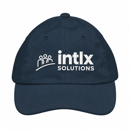 intlx Youth Baseball Cap White Logo