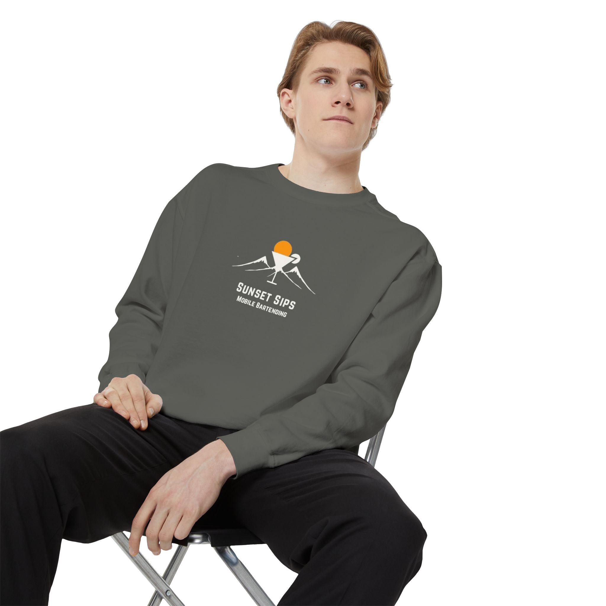 Sunset Sips Mobile Bartending Crewneck