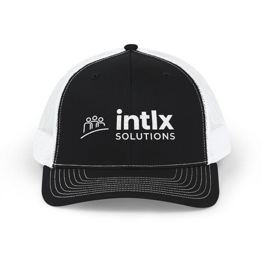 intlx Trucker Cap White Logo