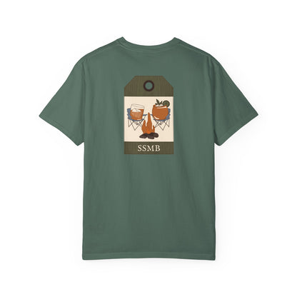 Sunset Sips Vintage Tag T-Shirt