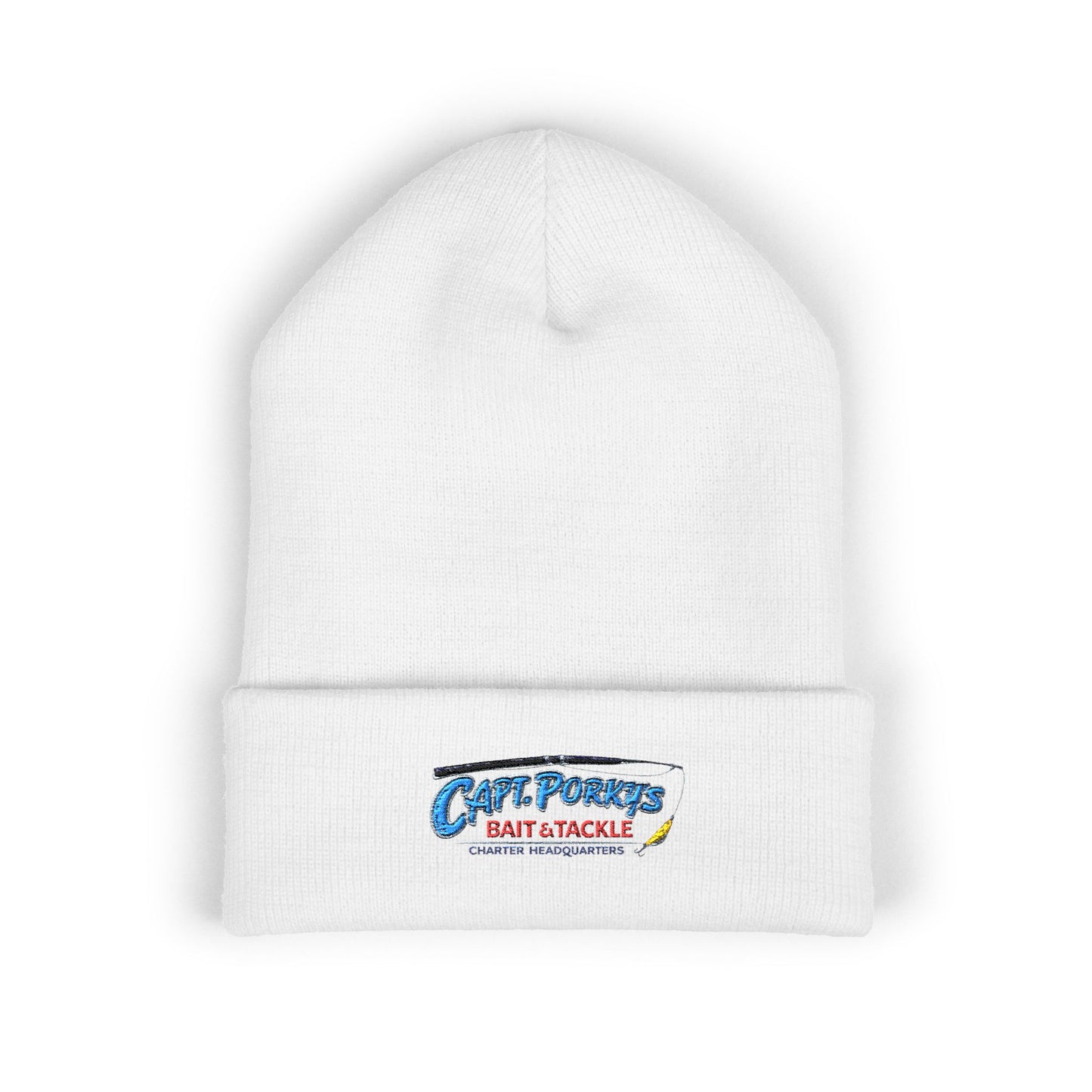 Capt. Porky's Bait & Tackle Embroidered Beanie