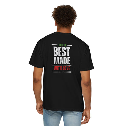 Paisani "Food is Best Made With Love" T-Shirt