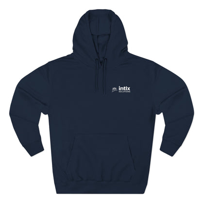 intlx Solutions Hoodie White Logo