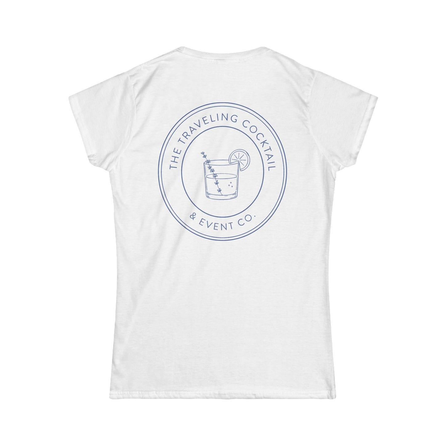The Traveling Cocktail Womens Fitted T-Shirt