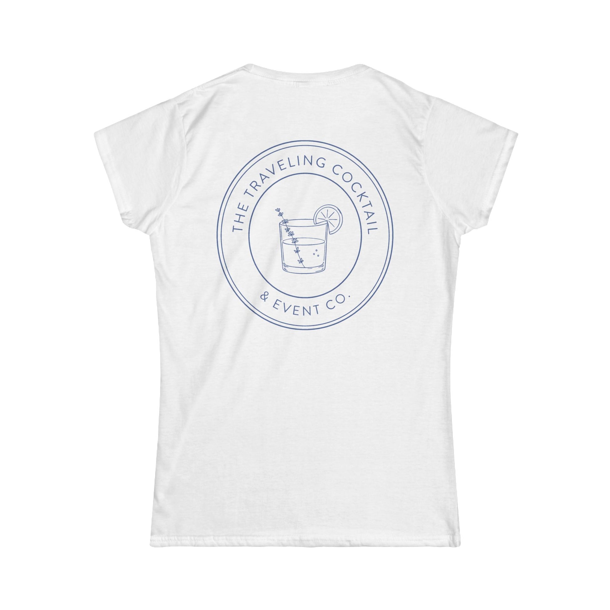 The Traveling Cocktail Womens Fitted T-Shirt