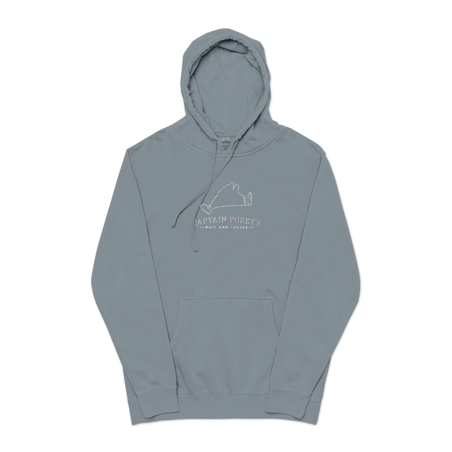 Capt. Pork's Bait & Tackle Embroidered Island Hoodie