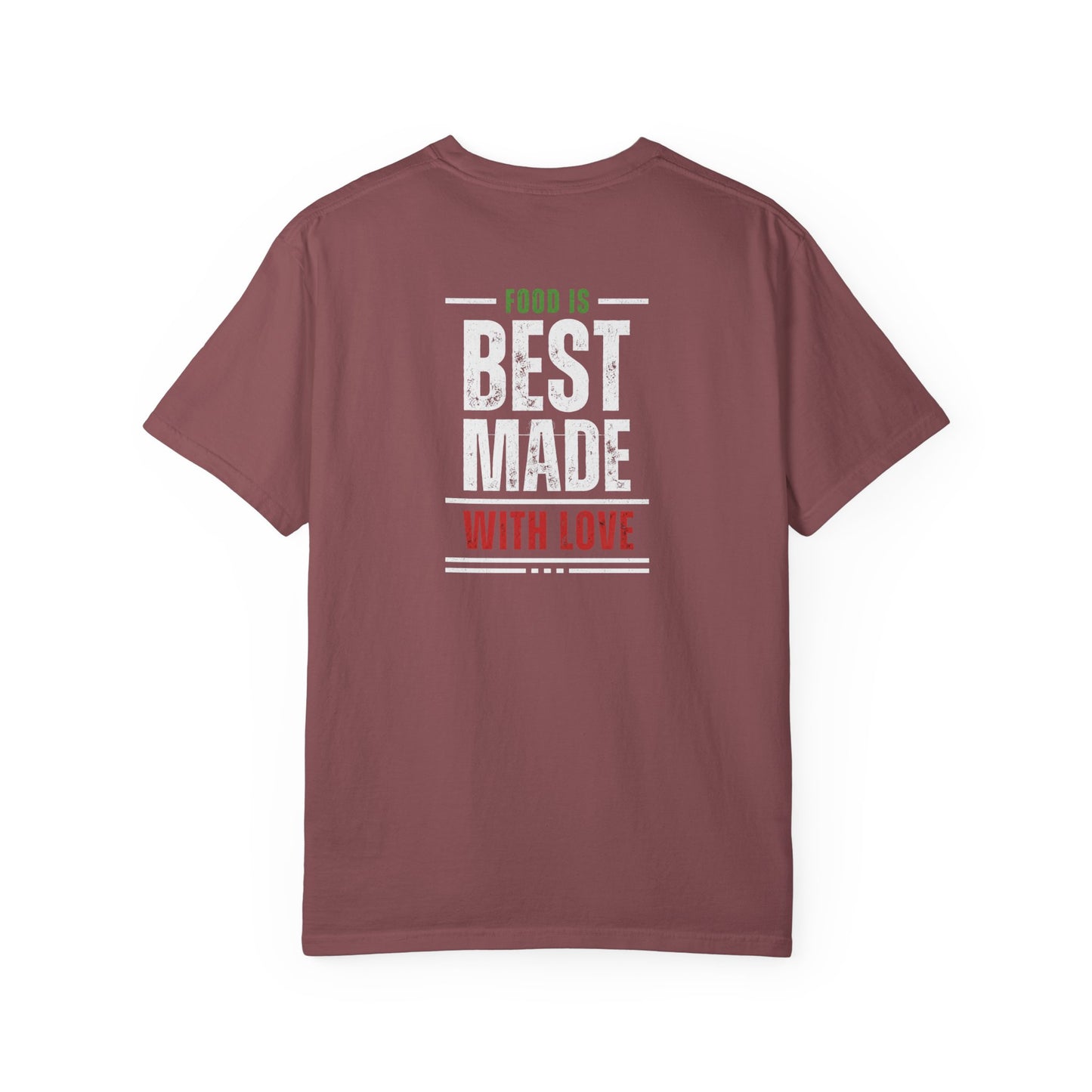 Paisani "Food is Best Made With Love" T-Shirt