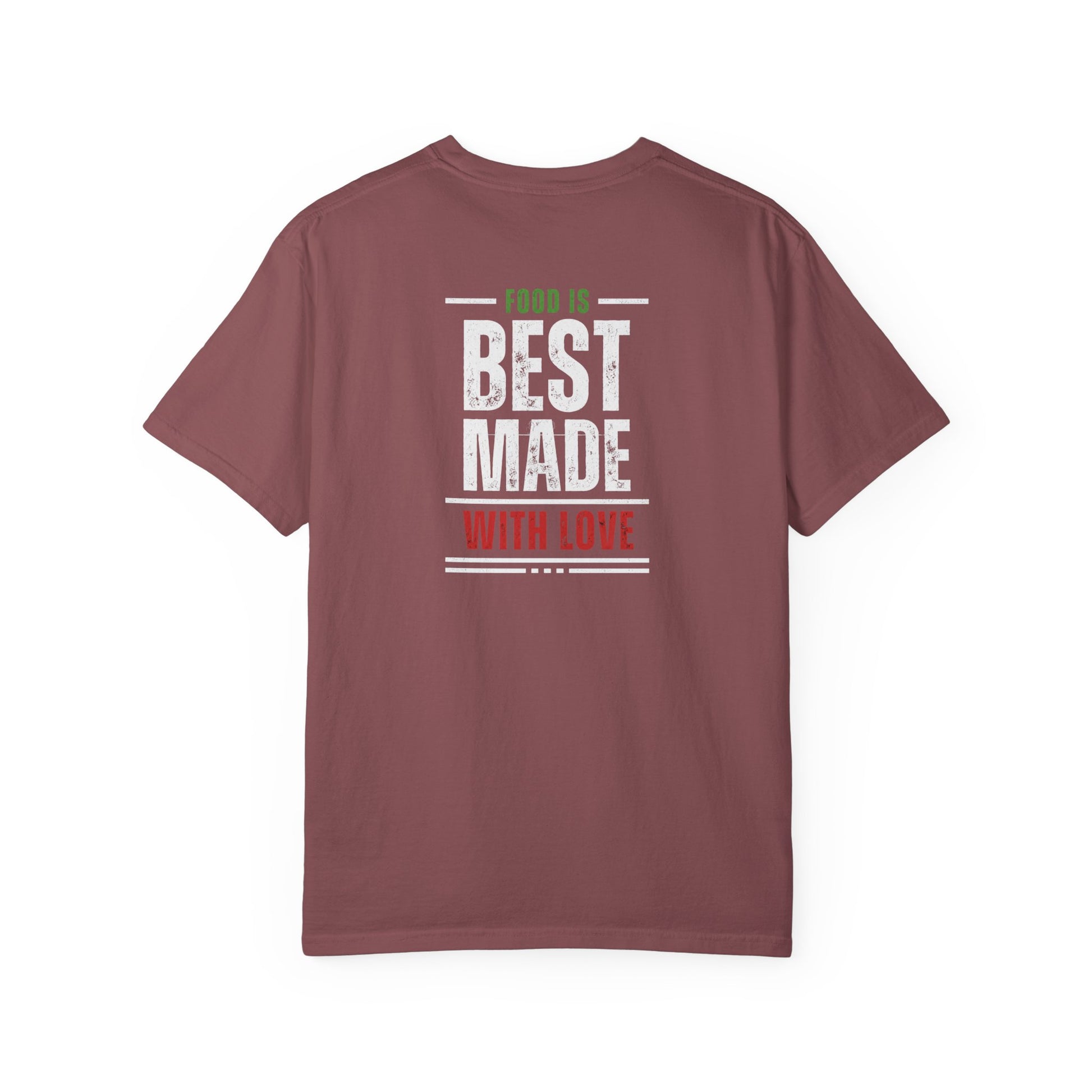 Paisani "Food is Best Made With Love" T-Shirt