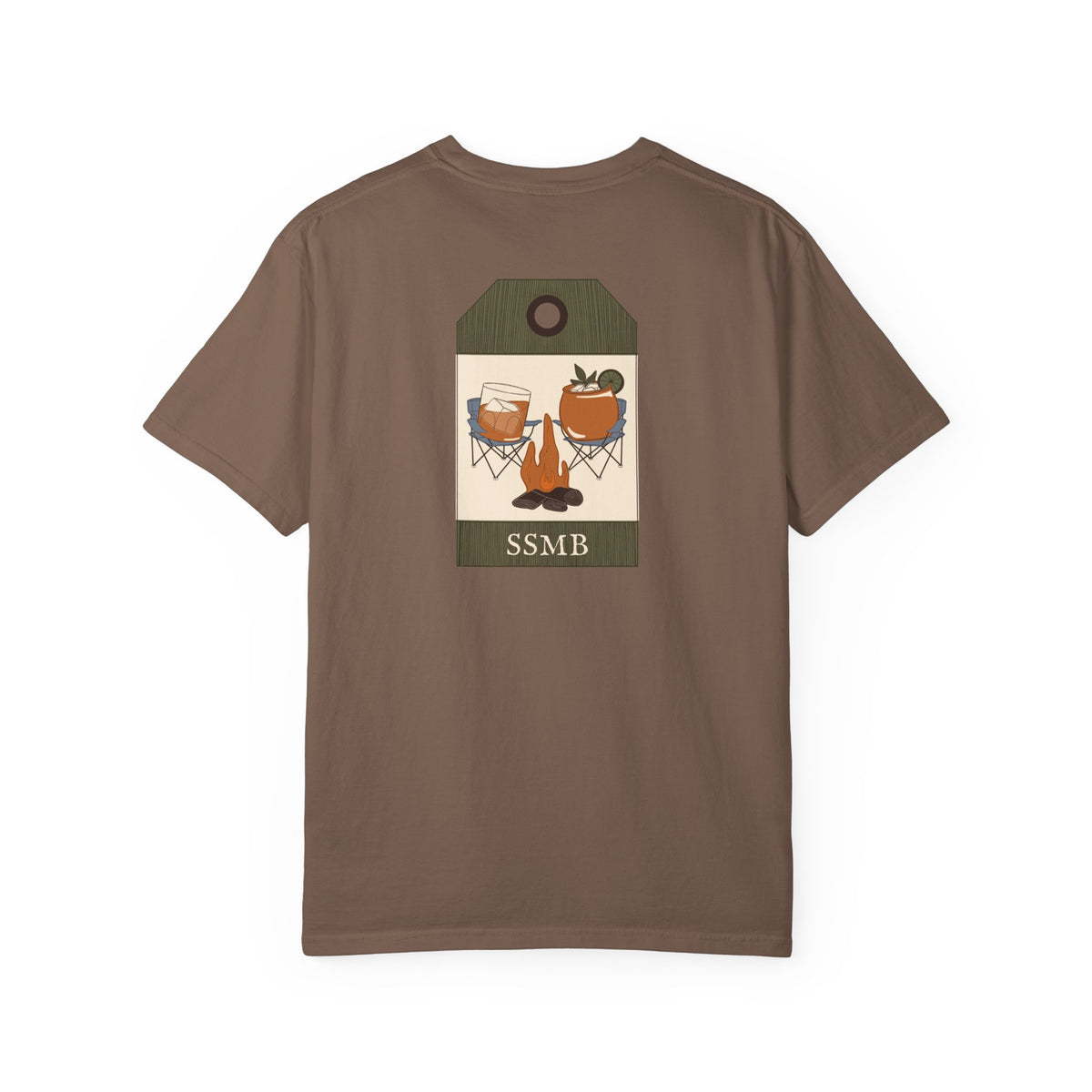Sunset Sips Vintage Tag T-Shirt