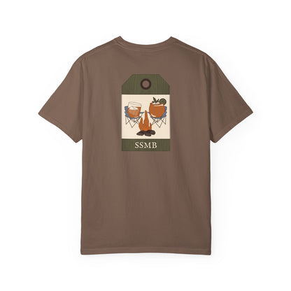 Sunset Sips Vintage Tag T-Shirt