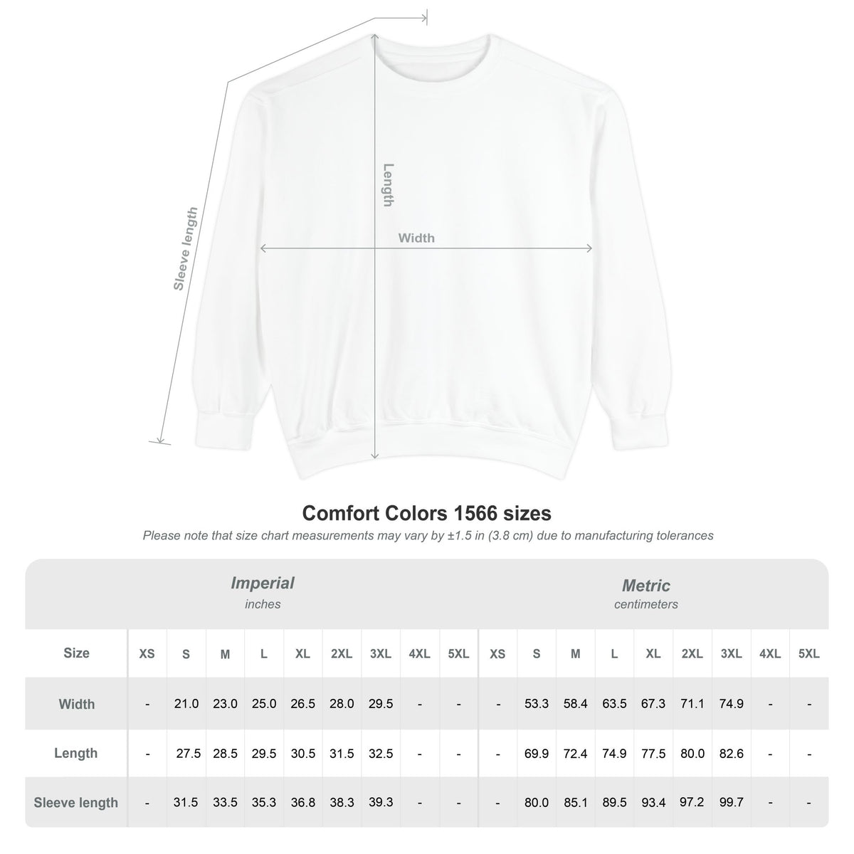 Cape Cod Comfort Colors Crewneck