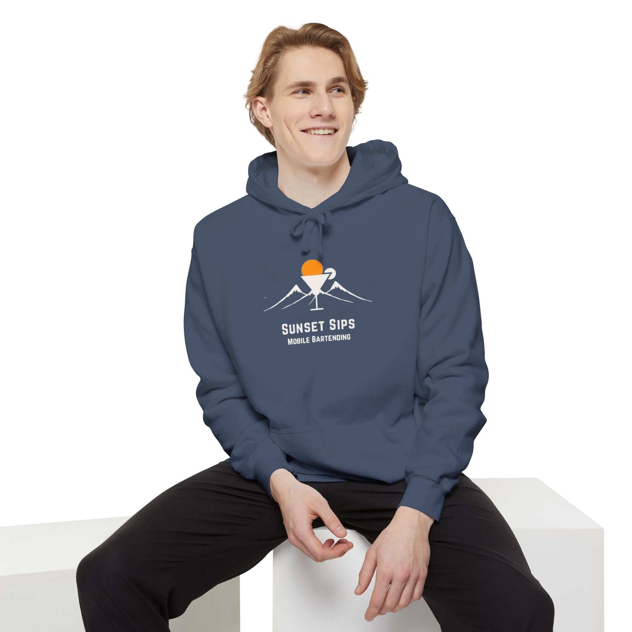Sunset Sips Mobile Bartending Hoodie