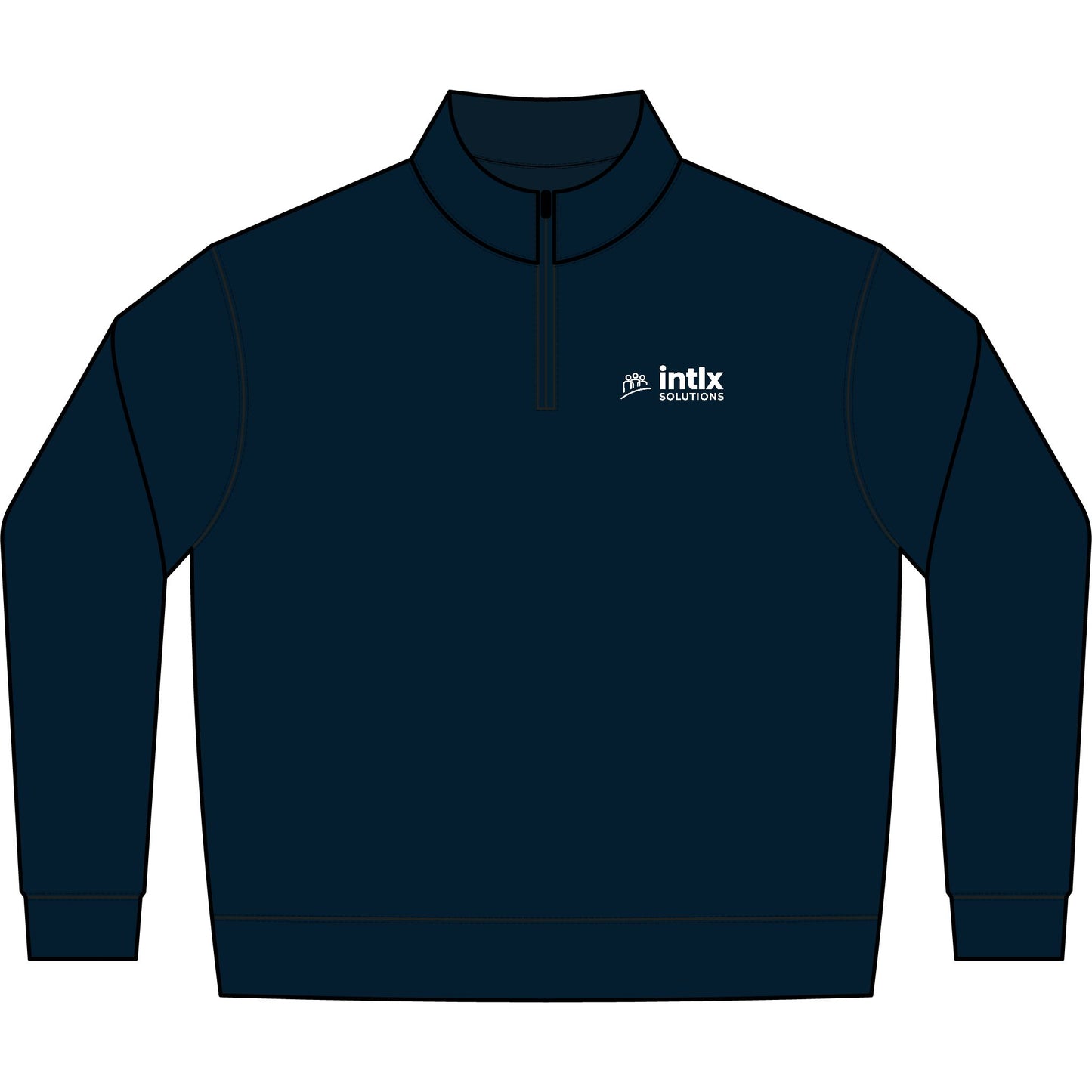 intlx Solutions Fleece Quarter-Zip Pullover