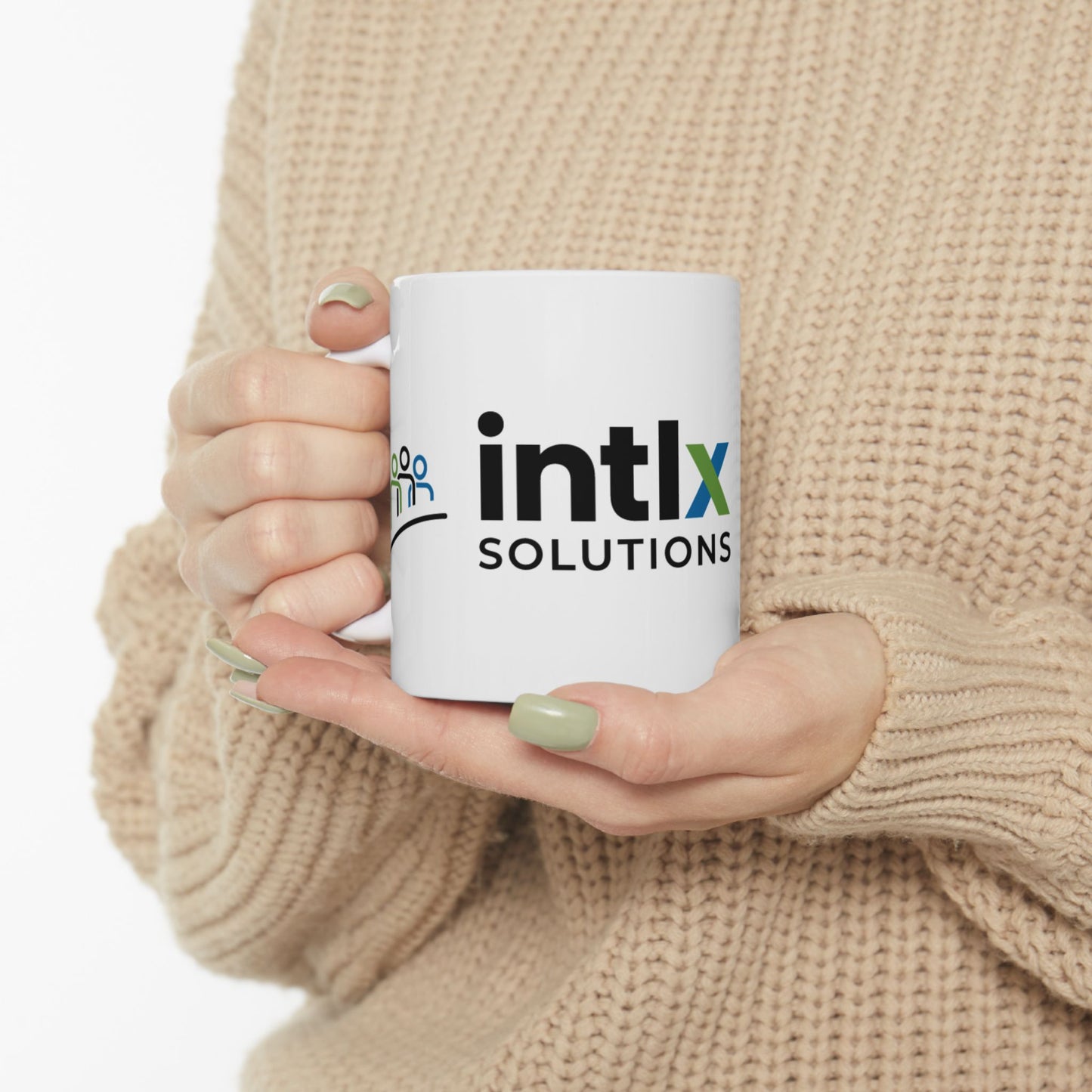 intlx Solutions Ceramic Mug Color Logo