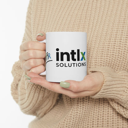 intlx Solutions Ceramic Mug Color Logo
