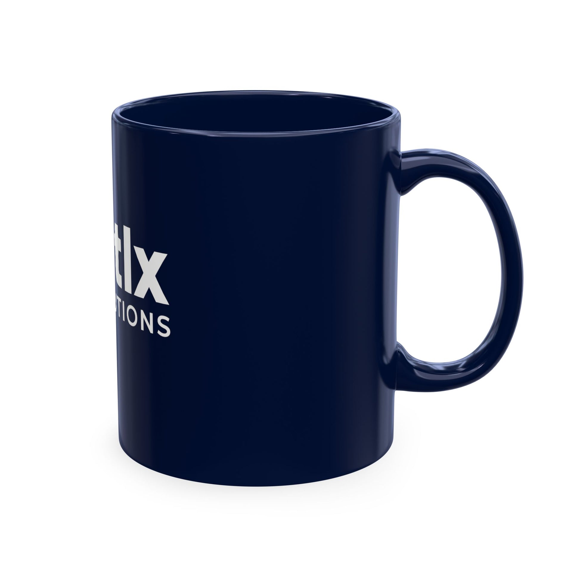 intlx Solutions Ceramic Mug White Logo