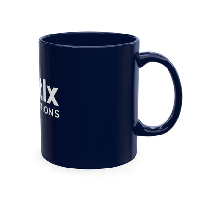 intlx Solutions Ceramic Mug White Logo