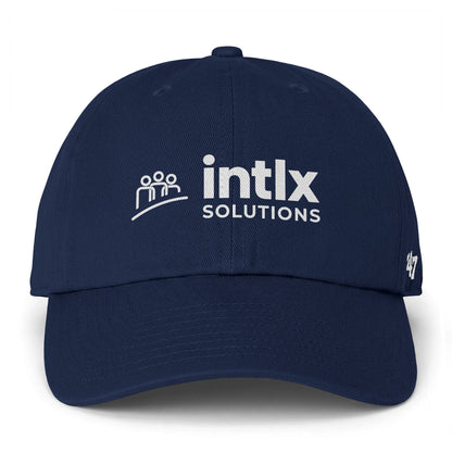 Intlx Solutions Clean Up Cap White Logo
