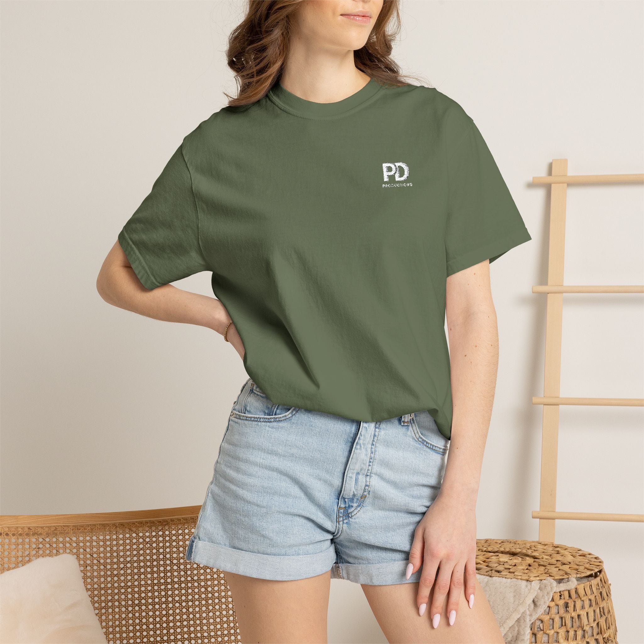 PD Productions Embroidered T-Shirt