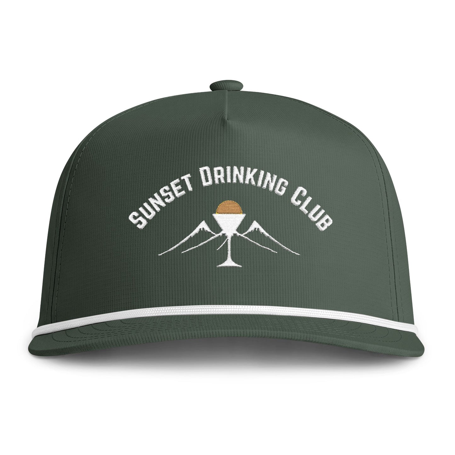 Sunset Drinking Club Rope Cap