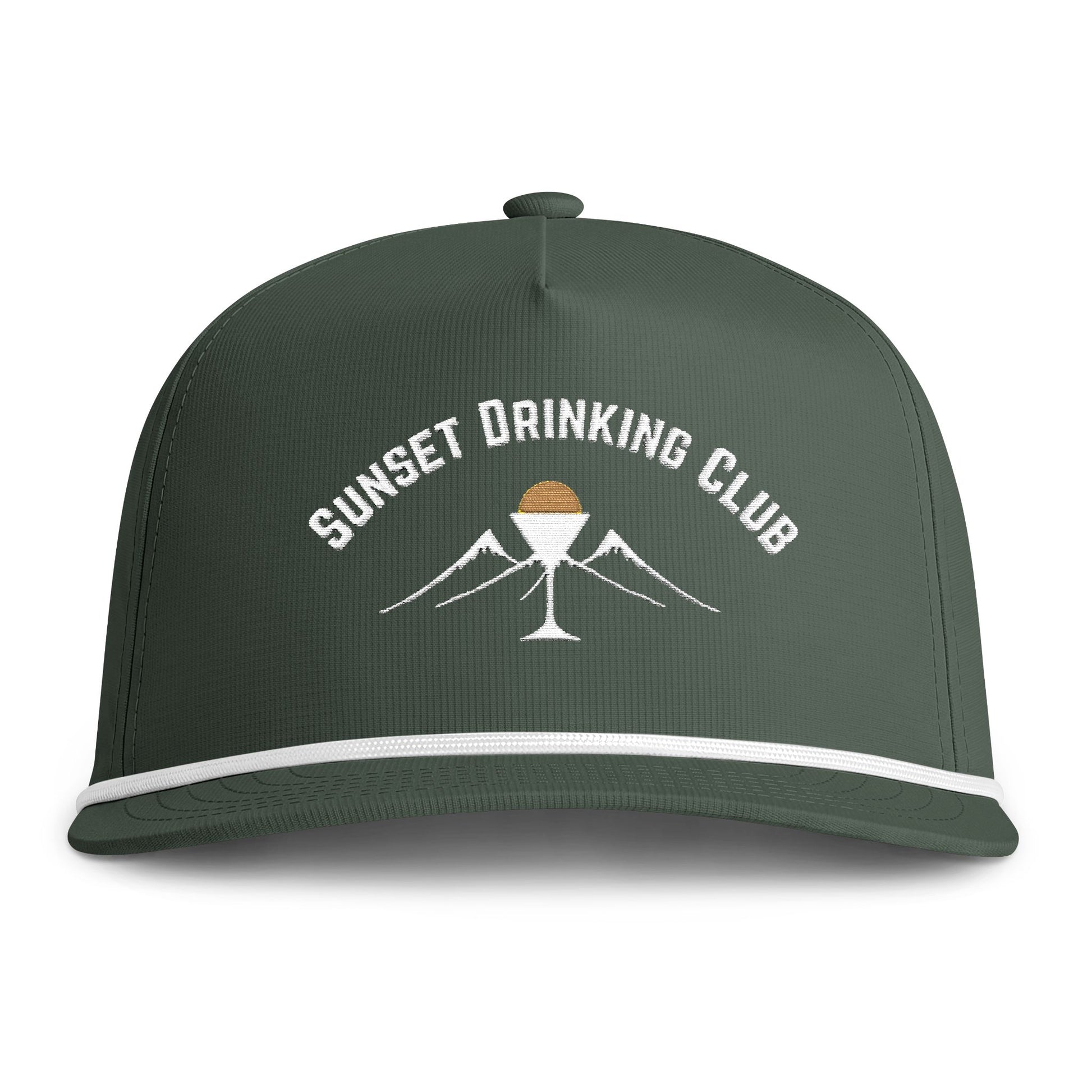 Sunset Drinking Club Rope Cap