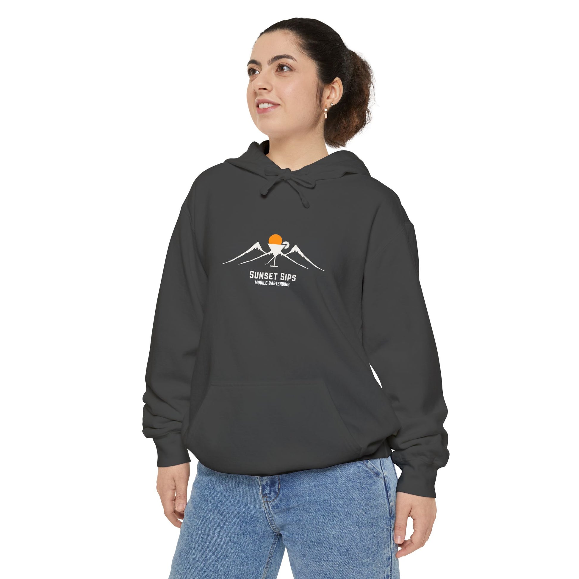 Sunset Sips Mobile Bartending Hoodie